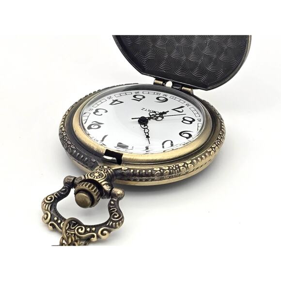 Morgan Silver Half Dollar Watch – Vintage Bronze Liberty Coin, Collector Gift - Picture 7 of 10